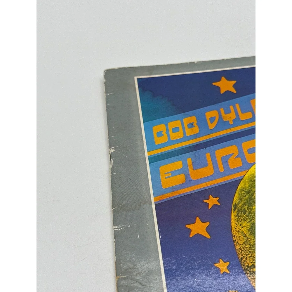 Vintage 1984 Bob Dylan Santana Europe Tour Program Concert Souvenir Book